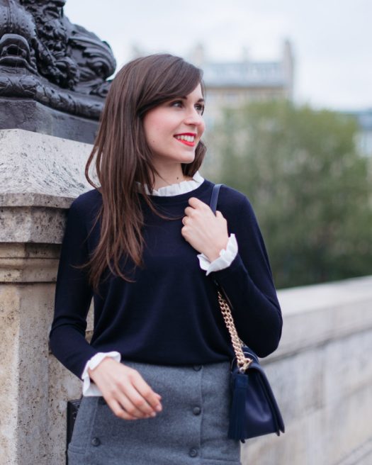 Manteau Ringo à carreaux Sézane - Daphné Moreau