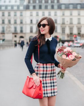 Look preppy coloré - Daphné Moreau