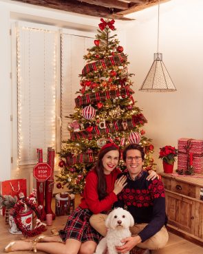 Notre premier sapin de Noël dans notre nouvel appartement ! - Daphné Moreau